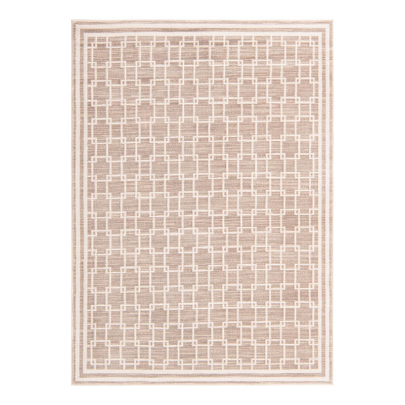 Jill Zarin Metropolitan Uptown Rug Beige, Rectangle 5'1" x 7'1"
