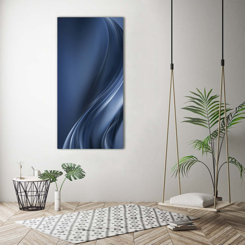 Abstract Wave - Wrapped Canvas Print