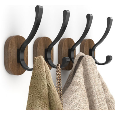 17 Stories Wall Hooks For Hanging Coats Pack Coat Hooks Wall