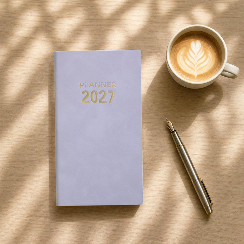 Carnet de notes en fer, Purple