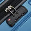 Ensemble de bagages 5 pièces avec demi-ouverture, ensemble de valise de transport rigide avec double roue pivotante, bagage de voyage léger avec port USB, serrures TSA