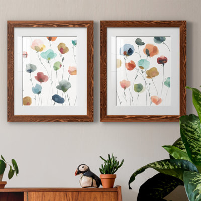 Ameelia Lollipop Garden I - ensemble de 2 peintures