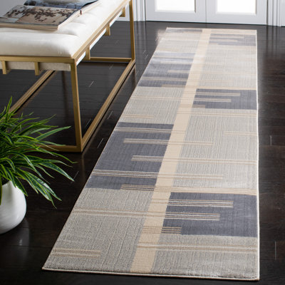 Tapis gris Aslin