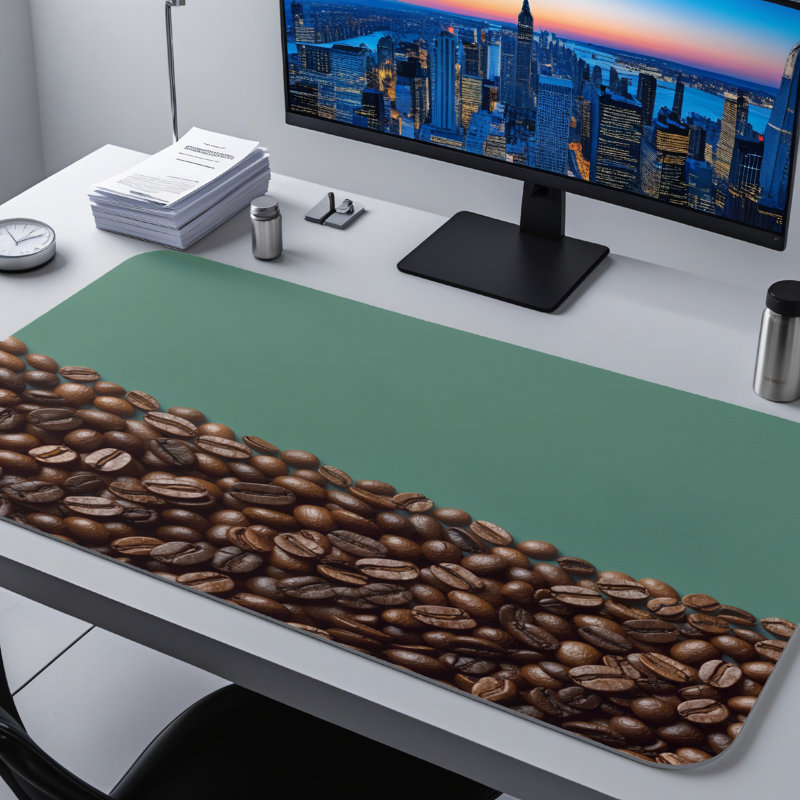 Polyester Desk Pad, 31.5x15.5