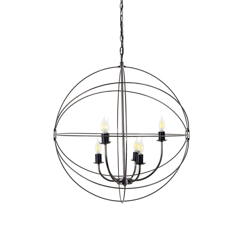 Feumore 6 - Light Globe Chandelier