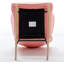 Fauteuil capitonné de 25,6 po Margrate-1338276226