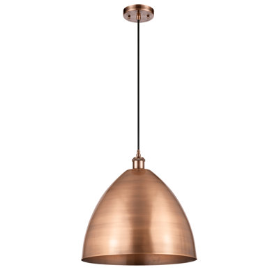 Luminaire suspendu conique 1 lumière