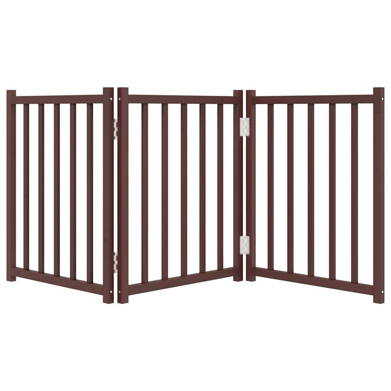 Swoyersville Solid Wood Dog House Door, Brown, 60cm H x 150cm W x 2cm D