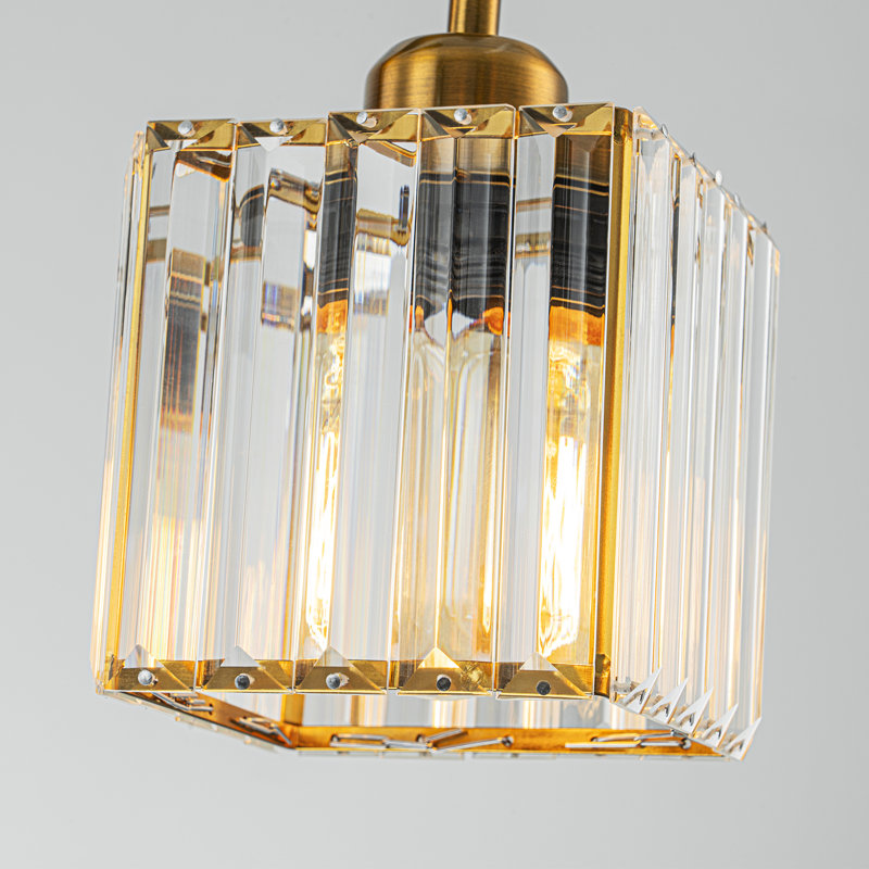 5 - Light Black/Gold Kitchen Island Pendant