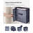 Storage Cubes, 11.8 Inches Non-Woven Fabric Bins With Double Handles, Set Of 6, Closet Organizers For Shelves, Collapsible, For Clothes-1939020665-1939020666