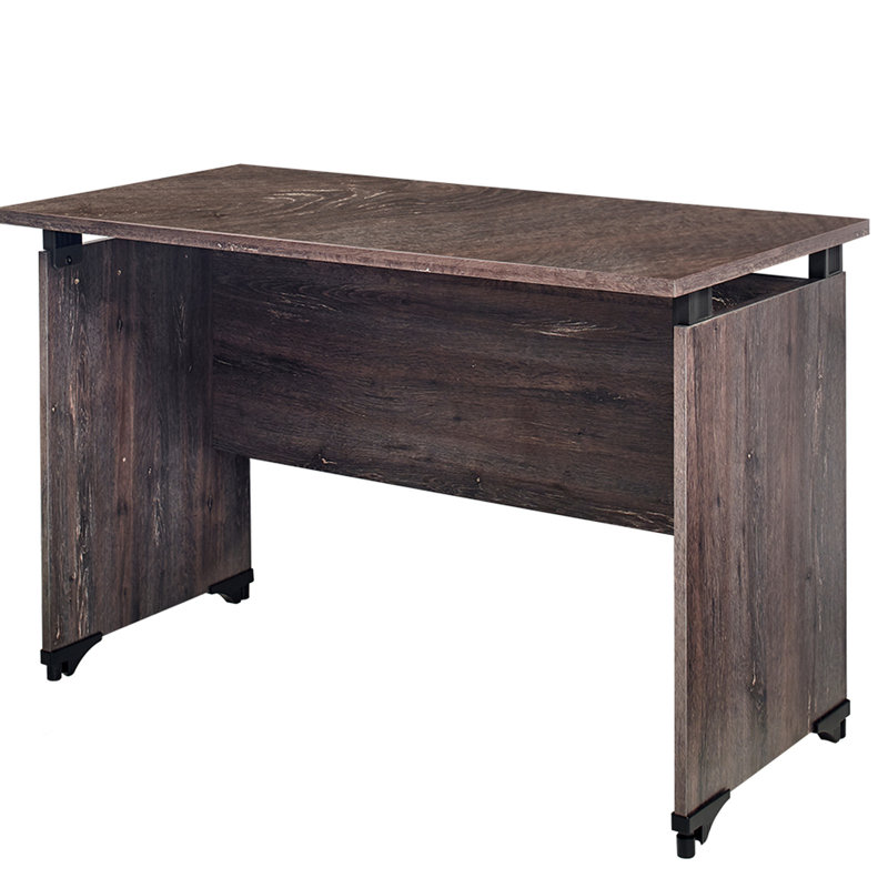 Table d'écriture Urban Grey - résiste à l'eau et à la chaleur, résiste aux égratignures, bois massif de qualité E0, 2 fois plus épaisse, fabriqué en panneau de bois composite, fabrication améliorée