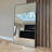 Vertell Oversize Rectangle Full Length Mirror Metal Mirror for GYM/ Bedroom with Stand-266080969-266080972