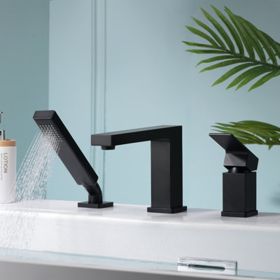 Single Handle Deck Mounted Roman Tub Faucet