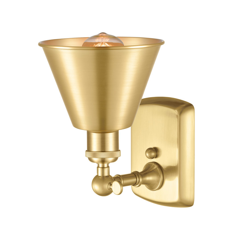 Farlane Armed Sconce, LED, Antique Copper