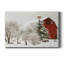 Larenza Festive Barn - reproduction d'art sur toile tendue-1783279255