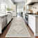 Medallion Non Slip Washable Rug(Beige)