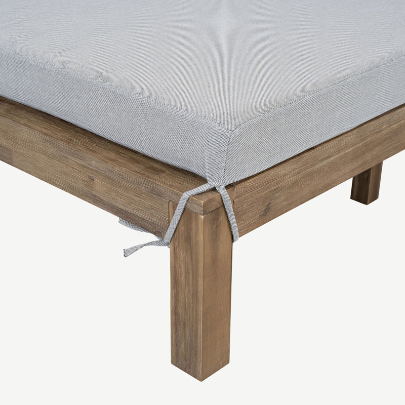 Méridienne double d'extérieur, Gris