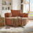 Swivel Round Sofa Chair With Removable Pillows-533902803