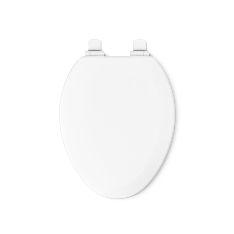 Siège de toilette allongé Triko Quiet-Close, Blanc, Allongé