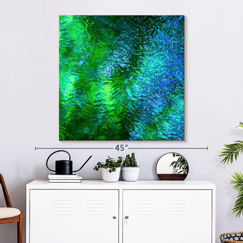 Monets Pool III, 33" H x 33" W