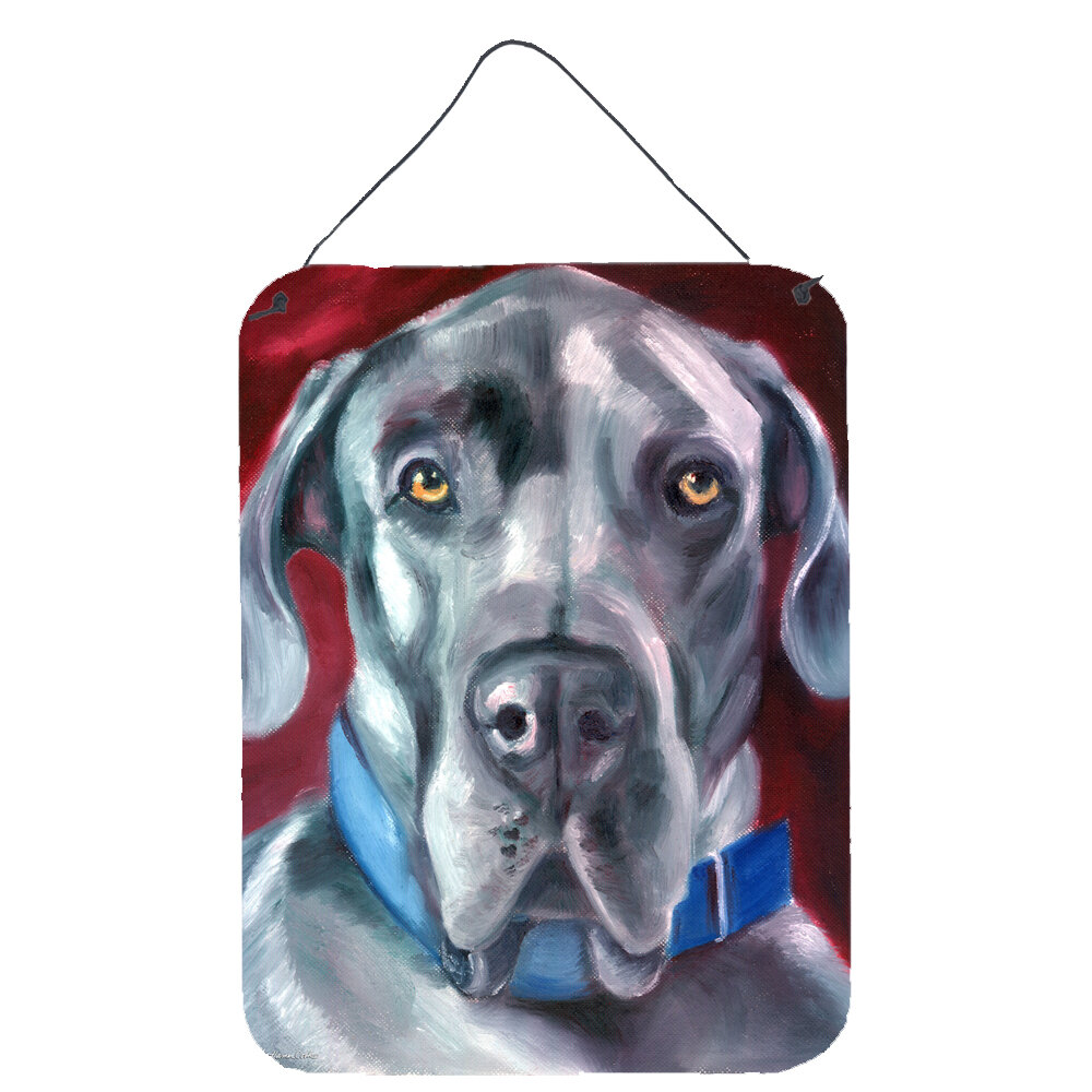 Carolines Treasures Great Dane Collar By Lyn Cook Painting Print