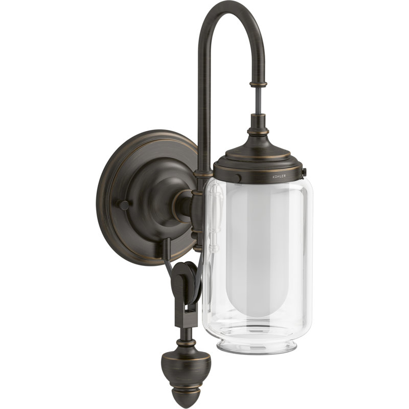 Artifacts 1 - Light Armed Sconce, Oil Rubbed Bronze