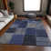 Premium Machine Washable Prisco Navy Rug