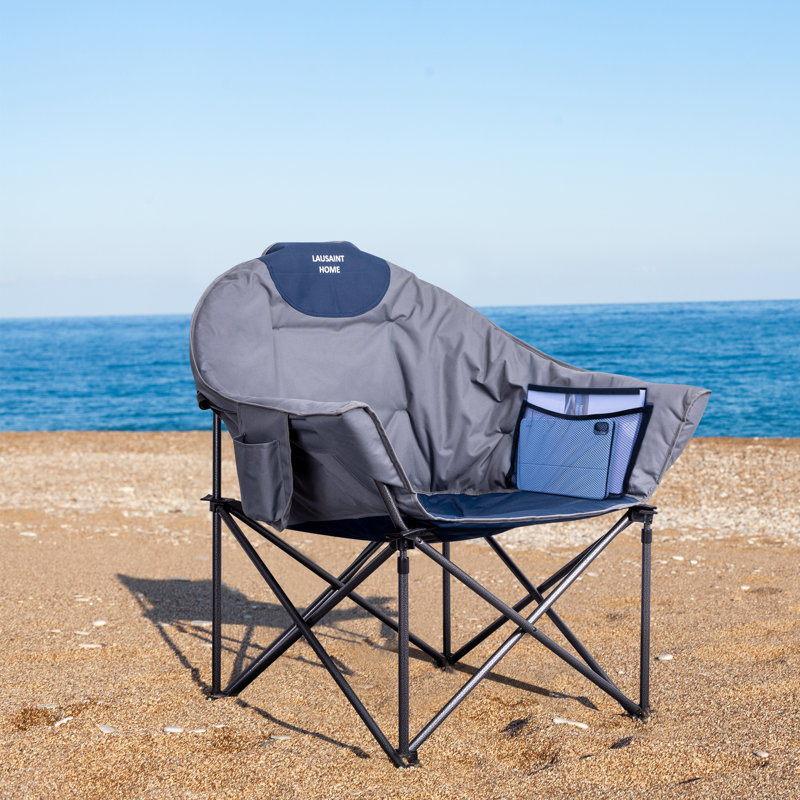 Folding Camping Chair, Blue