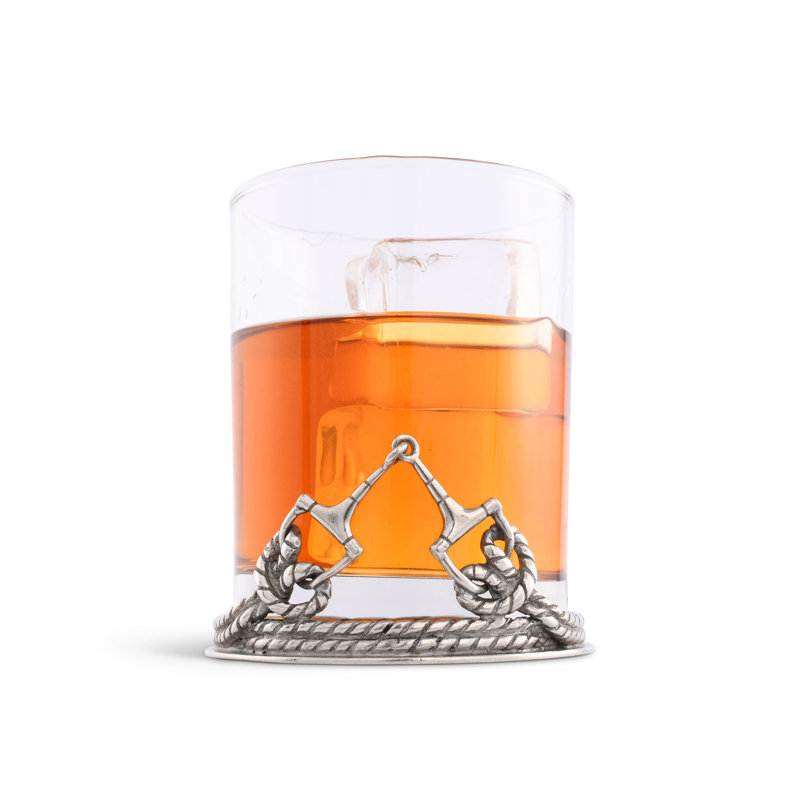 Equestrian 8 oz. Handmade Whiskey Glass