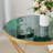 Modern Faux Marble Top Round End Table For Living Room, Bedroom, or Office-1394875400
