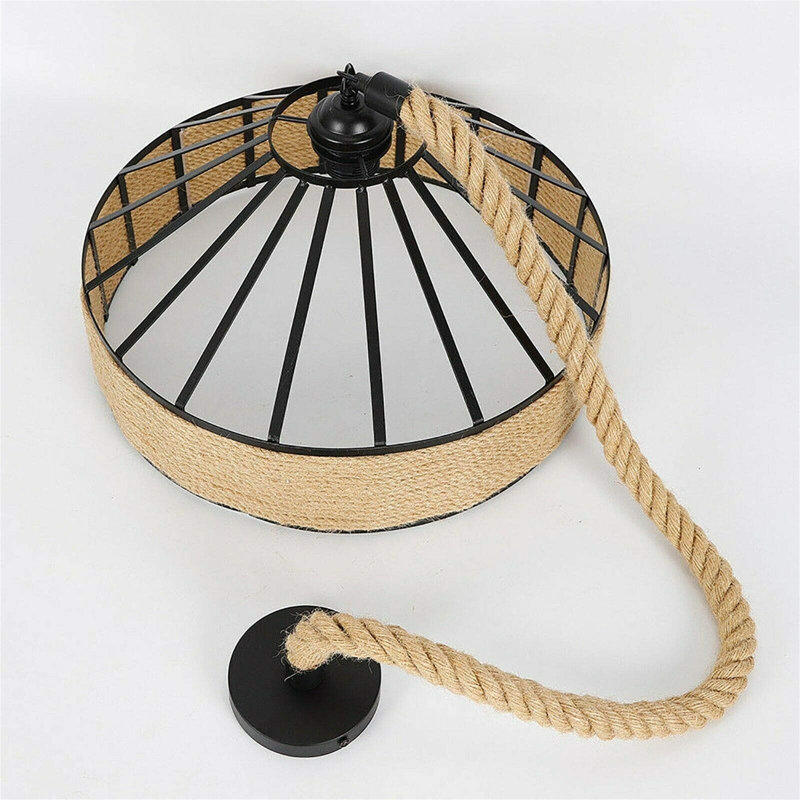 1 - Light Natural Single Pendant, 125cm H x 40cm W x 40cm D