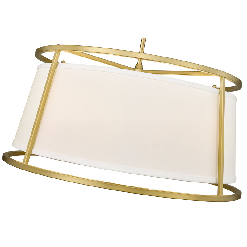 Luminaire suspendu tambour 6 lumières