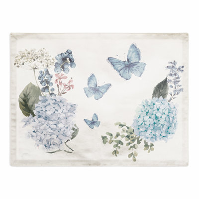Alrik Polyester Floral Rectangle Placemat