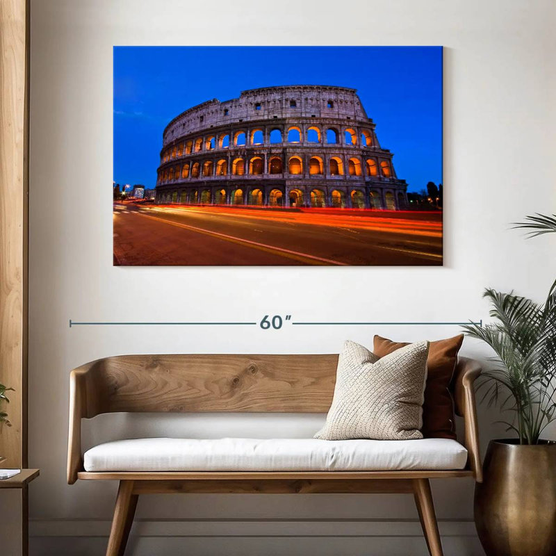 Nicci Dusk Over Colosseum, H 32 po x l 48 po