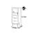 Simple style home bookcase