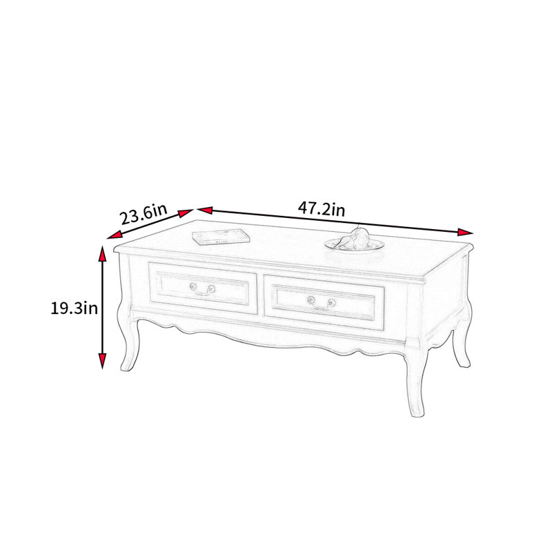 Table basse American Retro