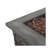 SQUARE MGO FIRE PIT - 40000 BTU.