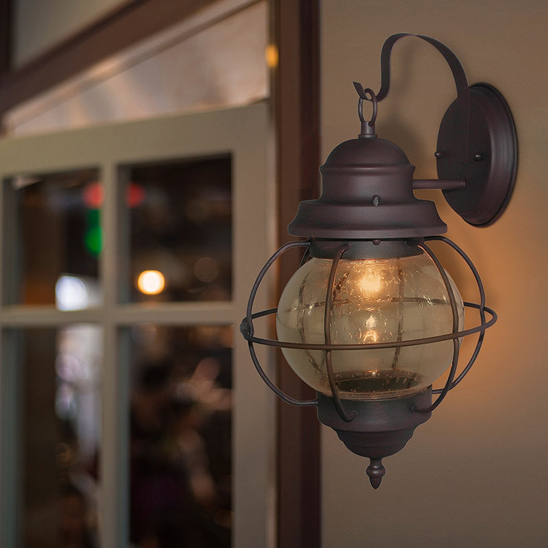 Brasher Ceramic and Solid Brass Wall Light