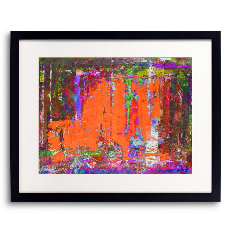 Above The Surface Print by Drew Gaffney, Black Framed Paper, 17.25" H x 21.25" W