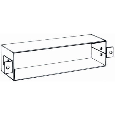 9.5 in x 2 in Steel Mail Slot