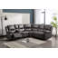 3-piece Reclining Sectional with Left Side Console