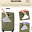 Bagages 3 pièces - extensible avec serrure de sécurité et compartiments respirants