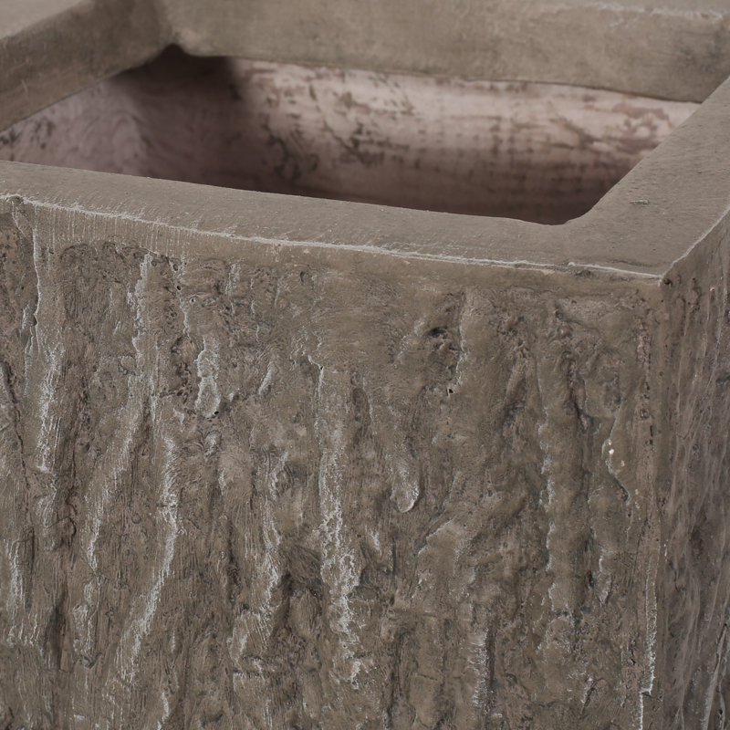 Elevate Your Garden with Versatile Urn Planter, 20.25"H x 9"W" x 9"D, Wood