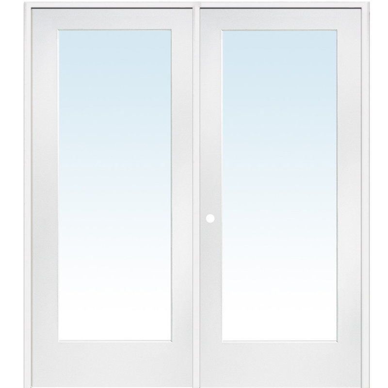 Portes françaises en verre, 72 po x 80 po, Oui