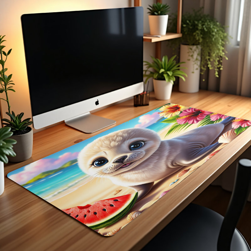 Polyester Desk Pad, 23.6x13.8