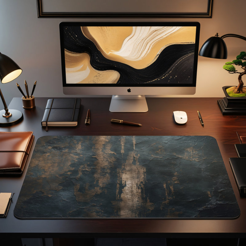 Polyester Desk Pad, 23.6x13.8