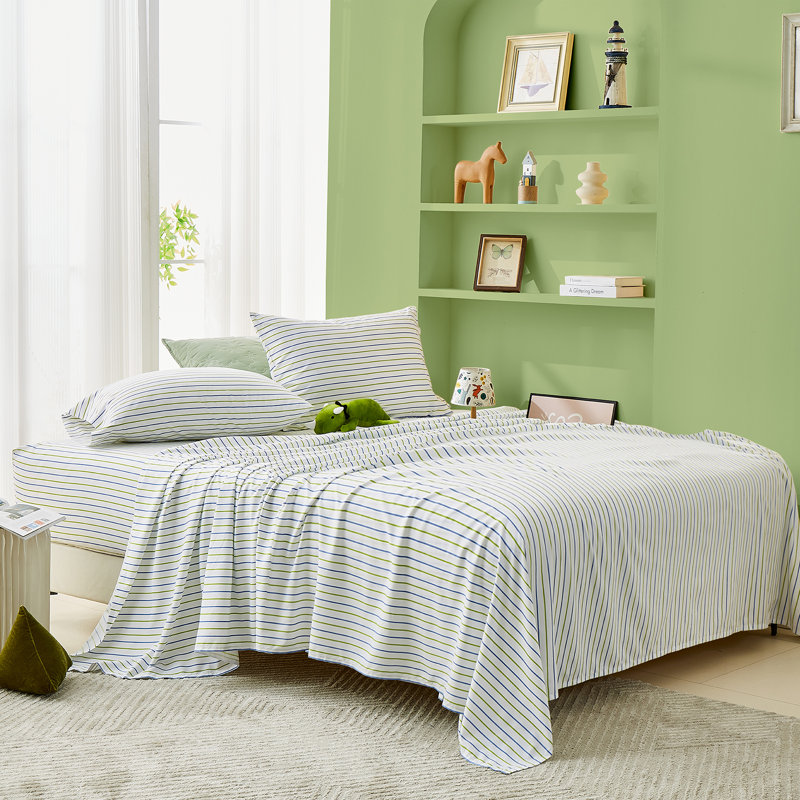 Super Soft Sheet Set With Printed Pattern For For A Cozy And Vibrant Bedroom
