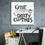 «Laundry Room 1 White» par Chris Paschke, art mural sur toile-1658382519