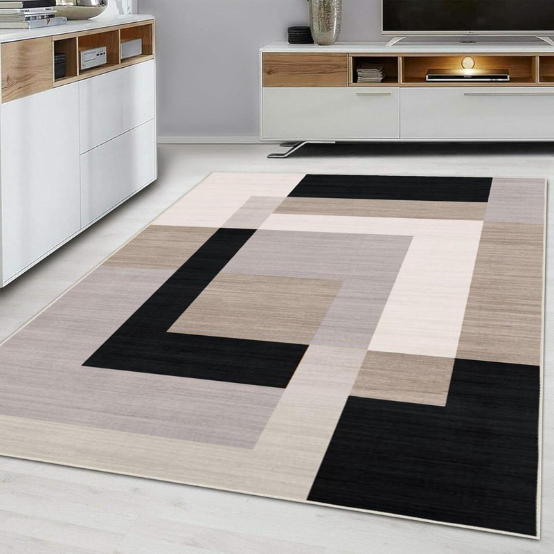 Machine Tufted Shag 120cm X 170cm Area Rug