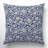 Mya Liza Pillow Cover & Insert Square in Blue/White-462225617